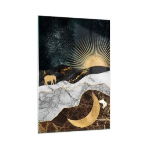 Cuadro sobre vidrio - Impresiones sobre Vidrio - Leyes eternas - 70x100 cm