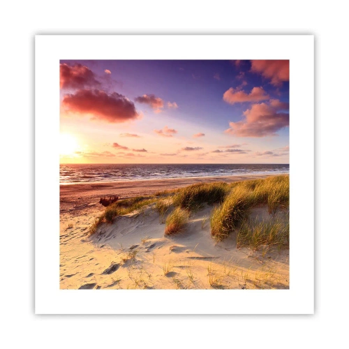 Póster - Se siente la brisa veraniega - 40x40 cm