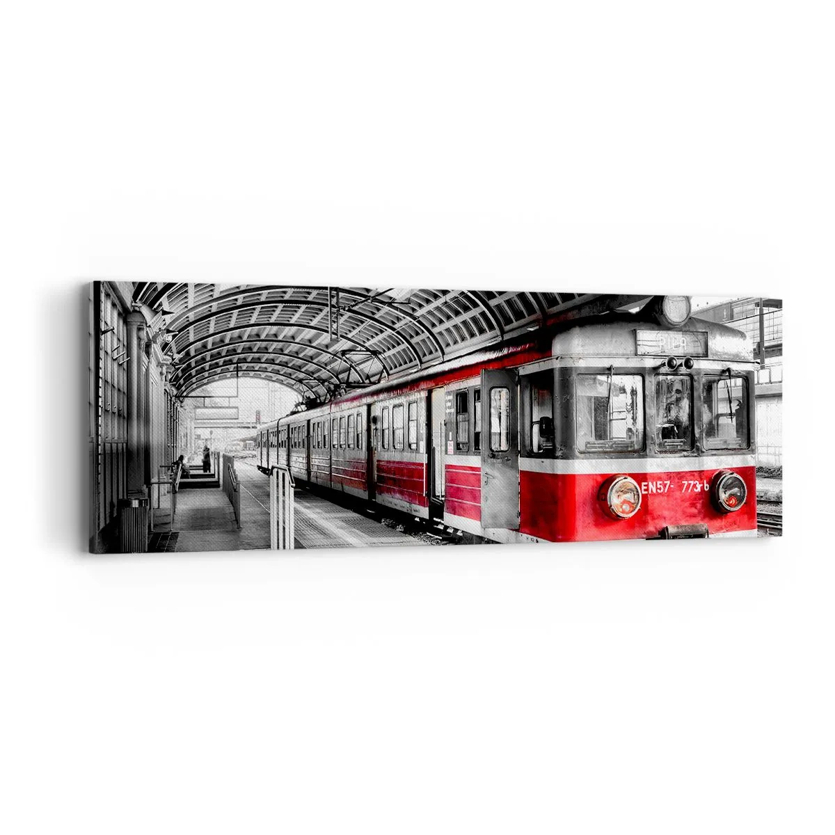 Cuadro sobre lienzo - Impresión de Imagen - ¿El viaje de su vida? - 90x30 cm