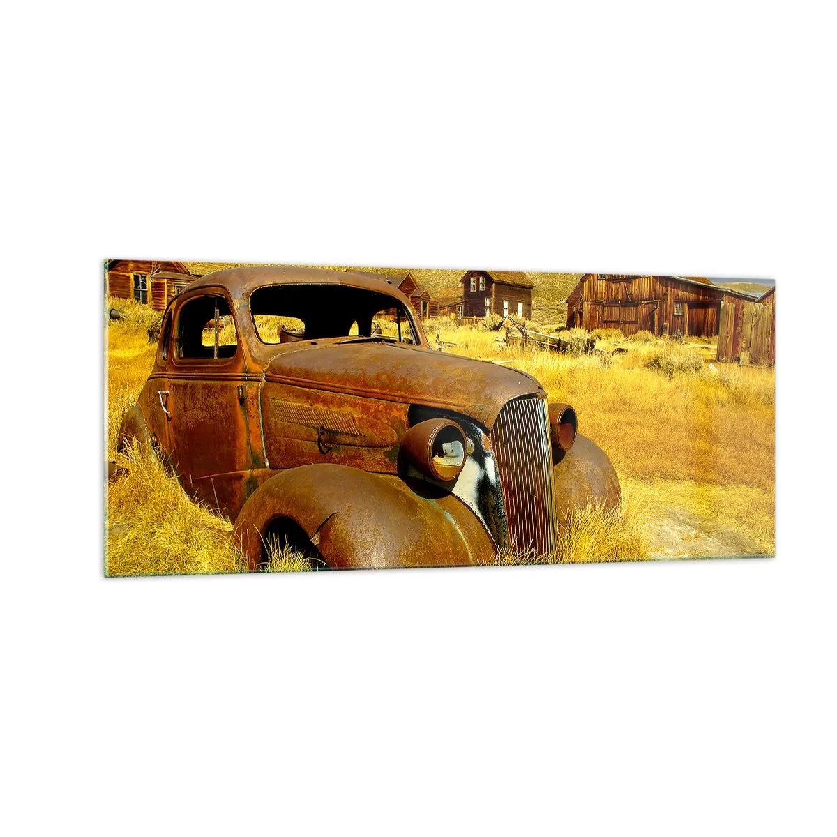 Cuadro sobre vidrio - Impresiones sobre Vidrio - Un merecido descanso - 100x40 cm