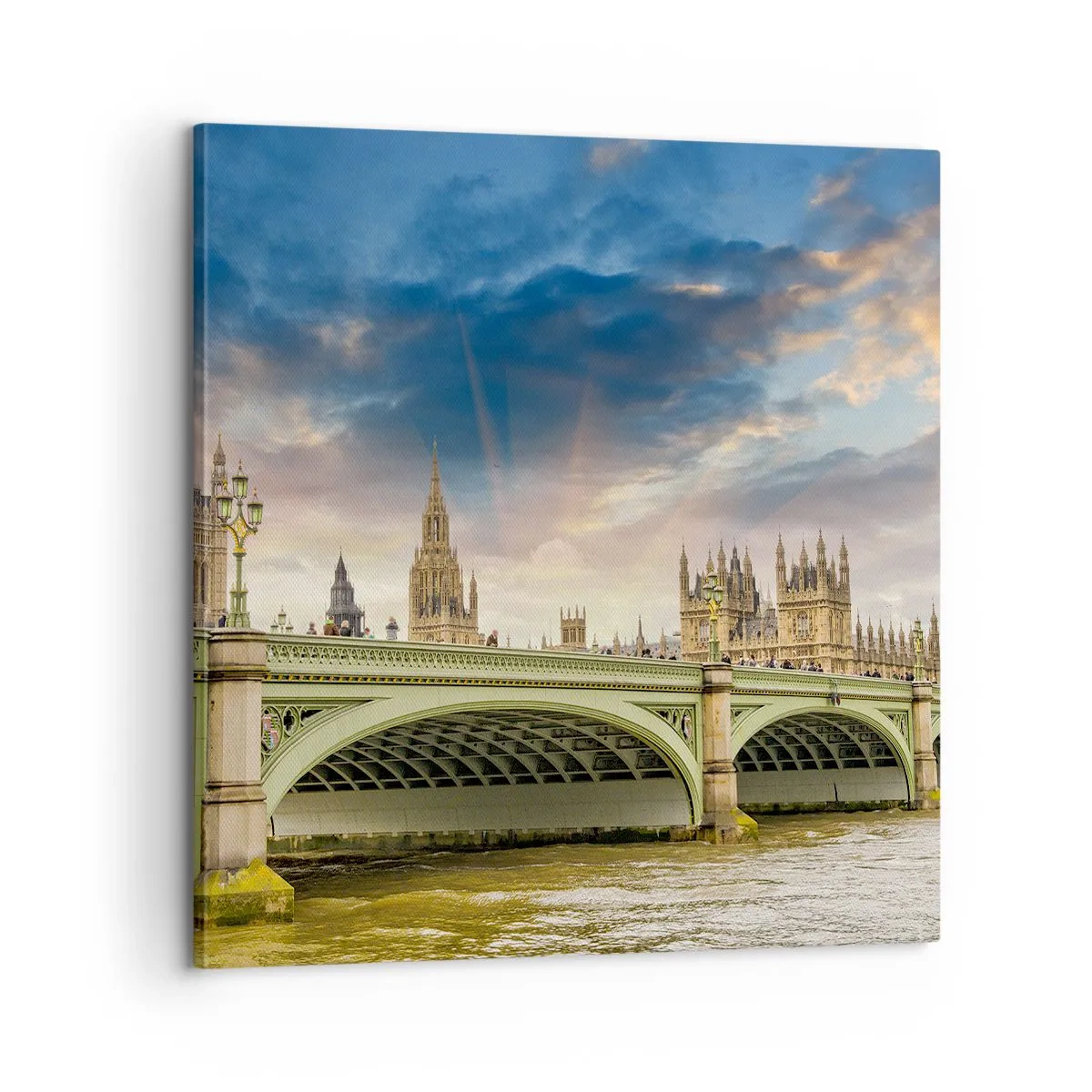 Cuadro sobre lienzo - Impresión de Imagen - El tiempo se detuvo en el Imperio - 60x60 cm