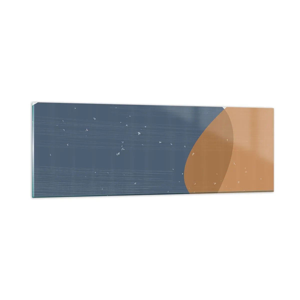 Cuadro sobre vidrio - Impresiones sobre Vidrio - Óvalos e influencias - 90x30 cm