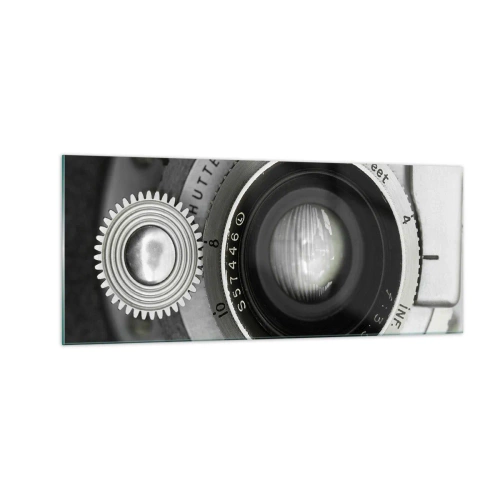 Cuadro sobre vidrio - Impresiones sobre Vidrio - Una historia de Hollywood - 100x40 cm