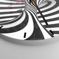 Esfera sin numeración, con rayas