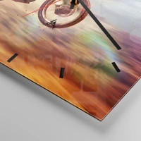 Esfera sin numeración, con rayas