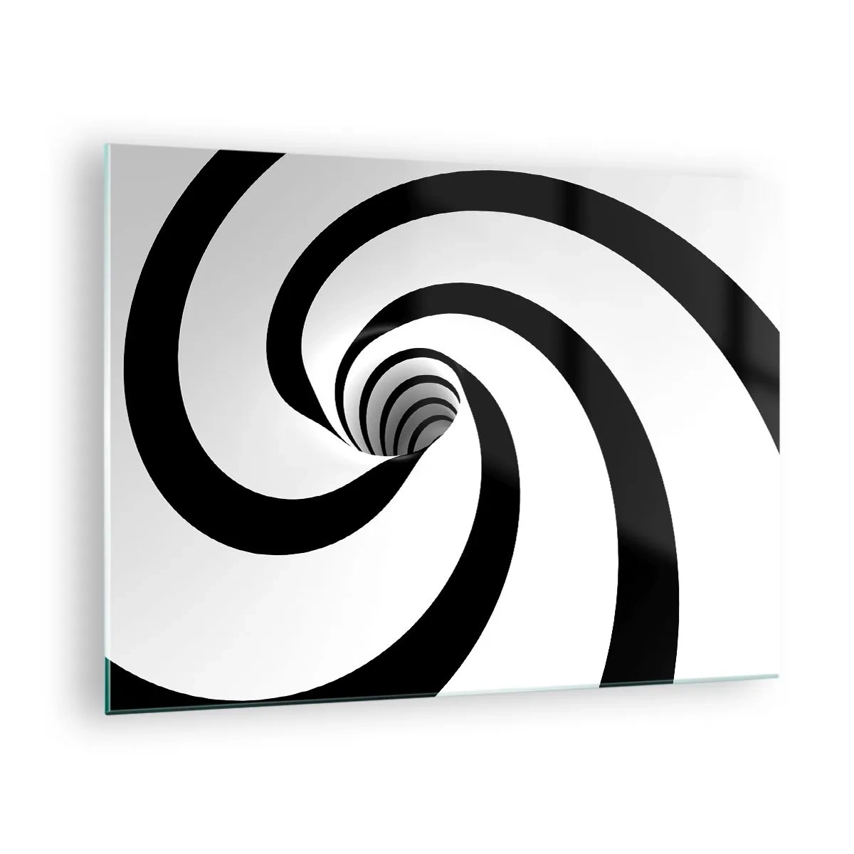 Cuadro sobre vidrio - Impresiones sobre Vidrio - ¿Ceder al torbellino? - 70x50 cm