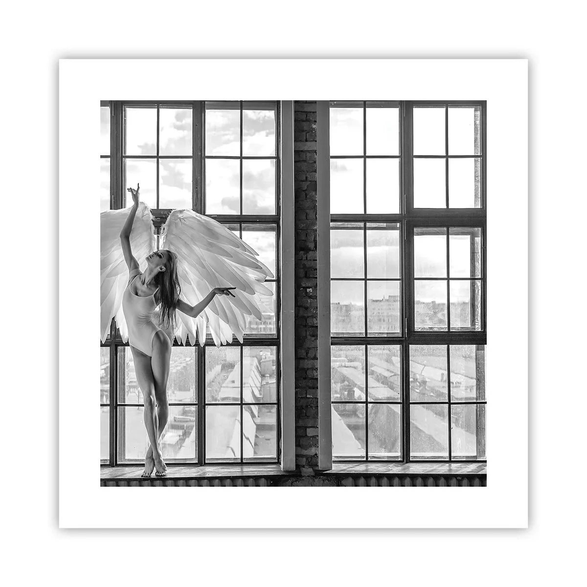 Póster - ¿Ciudad de los ángeles? - 40x40 cm