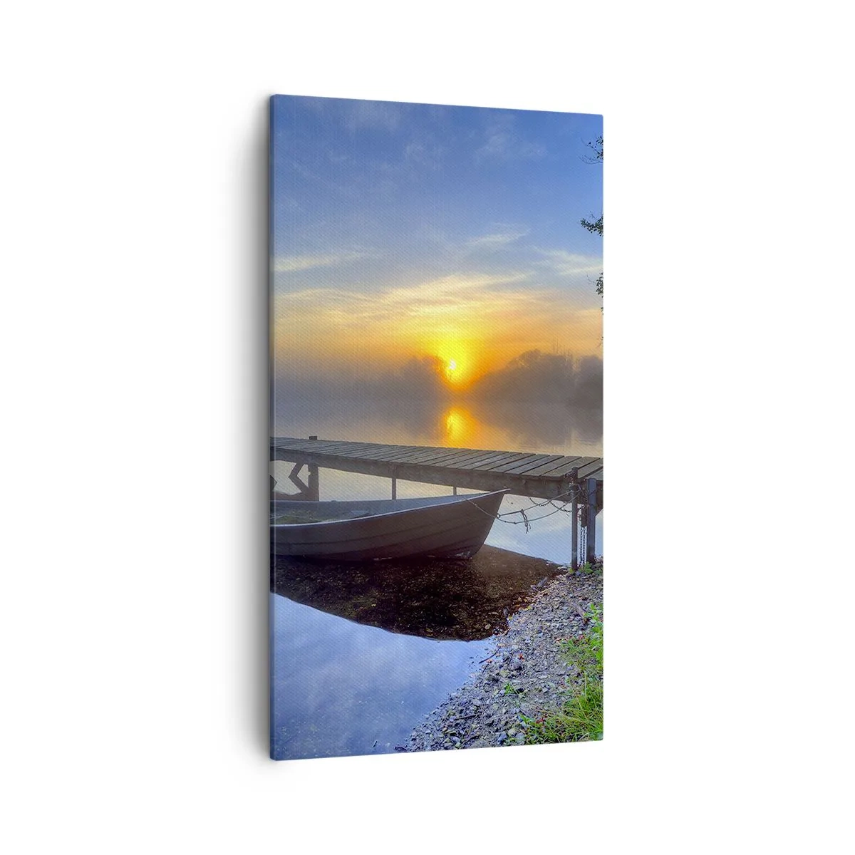 Cuadro sobre lienzo - Impresión de Imagen - Cómo lo ordinario se convierte en mágico - 45x80 cm