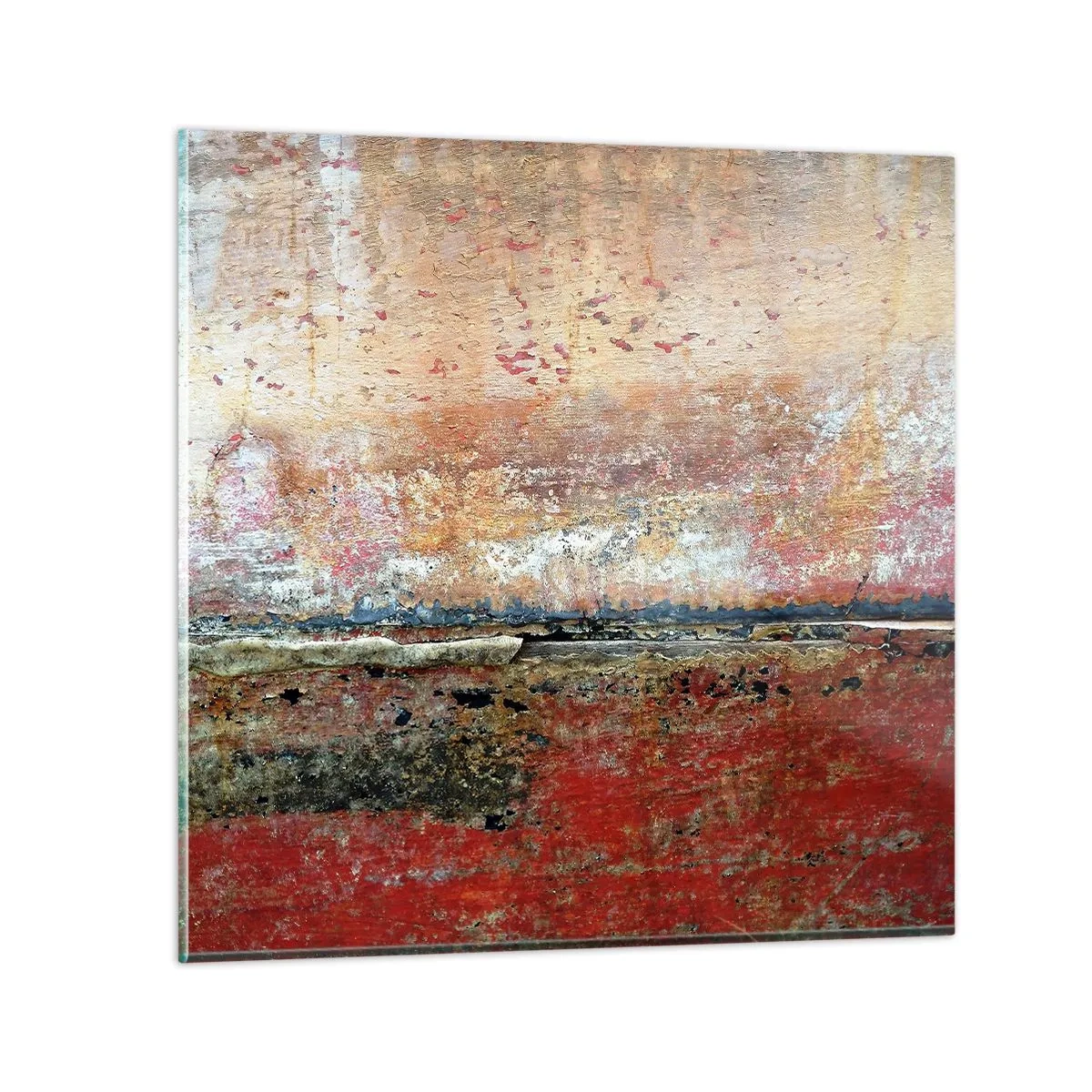 Cuadro sobre vidrio - Impresiones sobre Vidrio - Tal vez sea el mar - 30x30 cm
