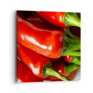 Cuadro sobre lienzo - Impresión de Imagen - Jugoso, brillante, suave - 40x40 cm