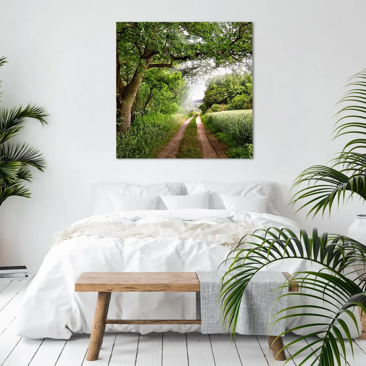 Cuadro sobre lienzo - Impresión de Imagen - Ensueño - 50x50 cm