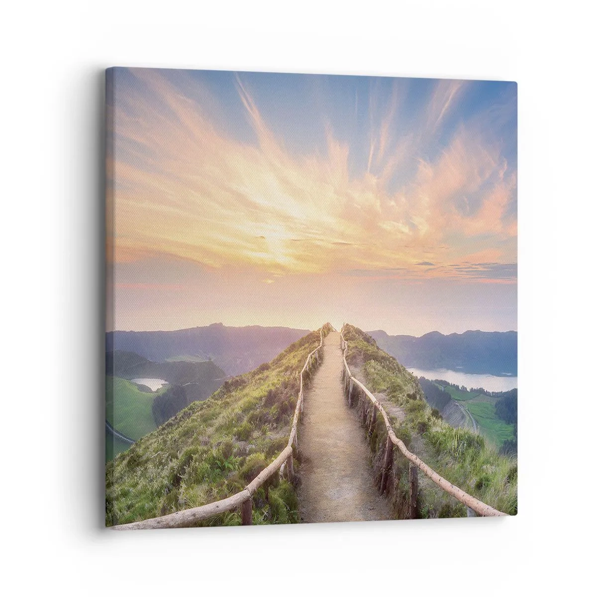 Cuadro sobre lienzo - Impresión de Imagen - Cerca del cielo - 30x30 cm