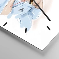 Esfera sin numeración, con rayas