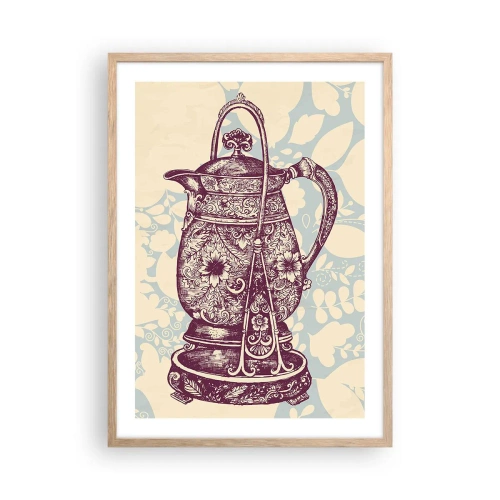 Póster en marco roble claro - La belleza de lo cotidiano - 50x70 cm
