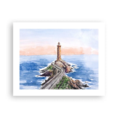 Póster - Frente al mar - 50x40 cm