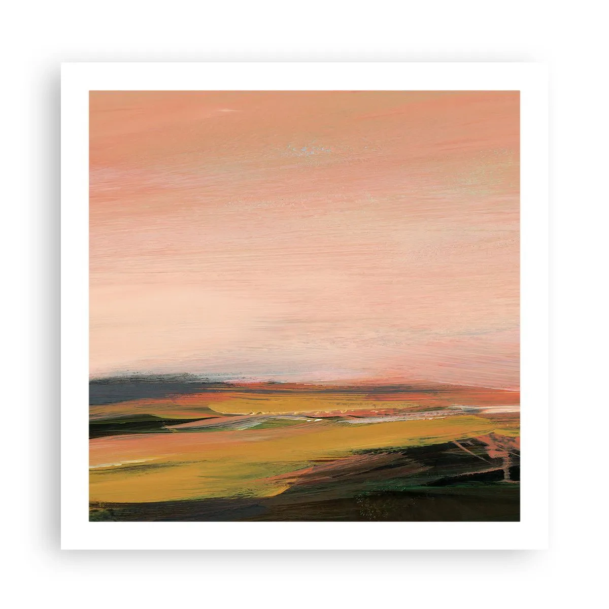 Póster - En tono rosa - 60x60 cm