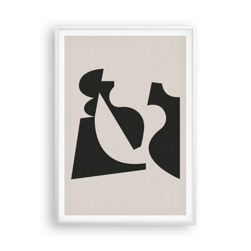 Póster en marco blanco - Para automontaje - 70x100 cm