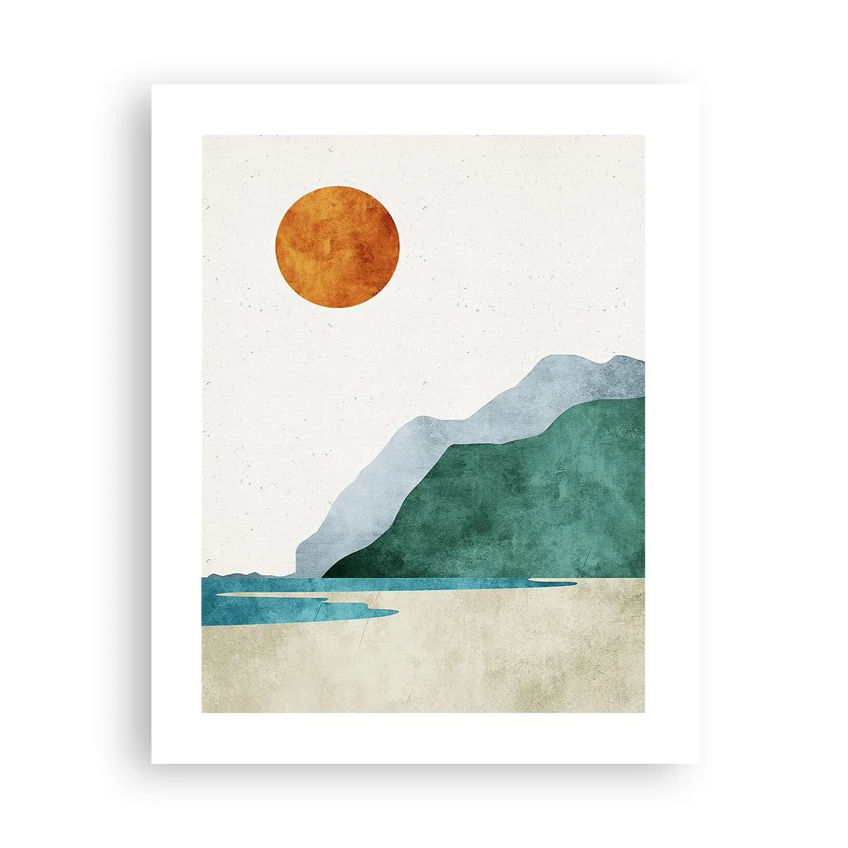 Póster - Un paisaje como debe ser - 40x50 cm