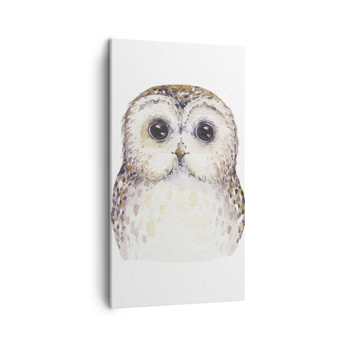 Cuadro sobre lienzo - Impresión de Imagen - Mírame a los ojos - 45x80 cm