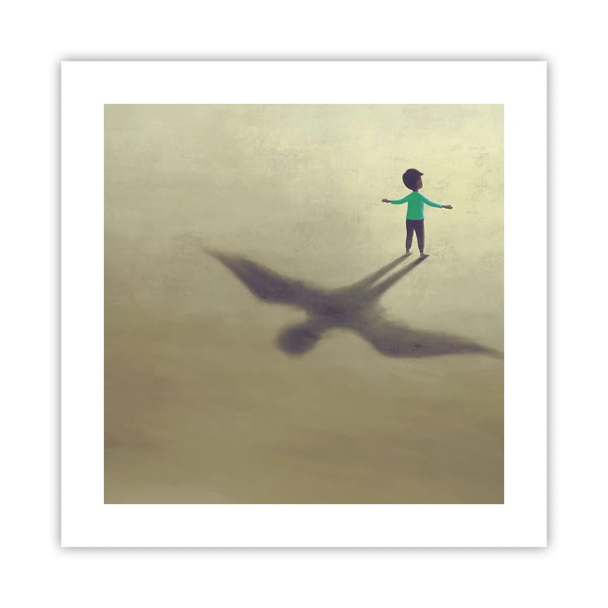 Póster - Héroe del futuro - 40x40 cm