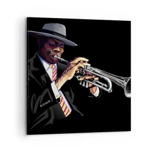 Cuadro sobre lienzo - Impresión de Imagen - El encanto de la vieja escuela - 60x60 cm