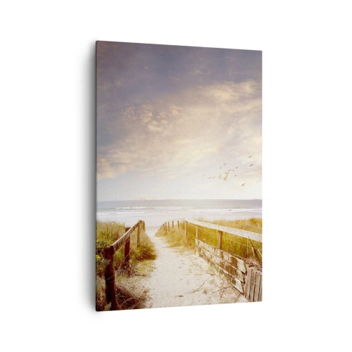 Cuadro sobre lienzo - Impresión de Imagen - Un espacio de paz - 70x100 cm