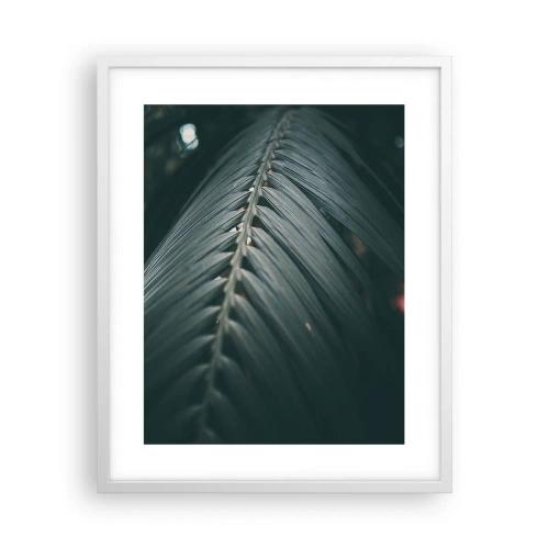 Póster en marco blanco - La precisión de la naturaleza - 40x50 cm