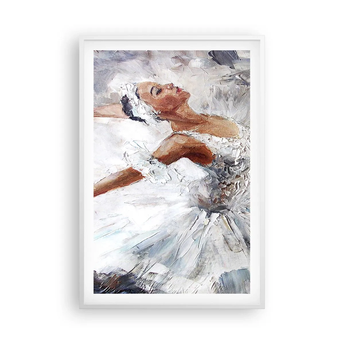 Póster en marco blanco - Suave y ligera - 61x91 cm