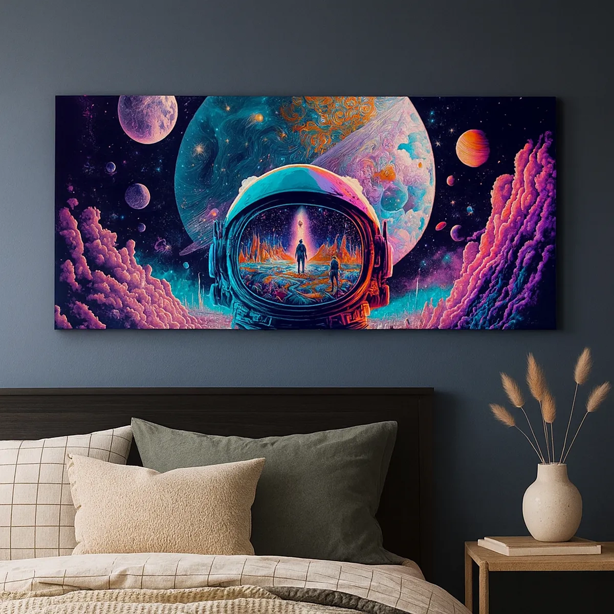 Cuadro sobre lienzo - Impresión de Imagen - Sueños de niño - 30x30 cm