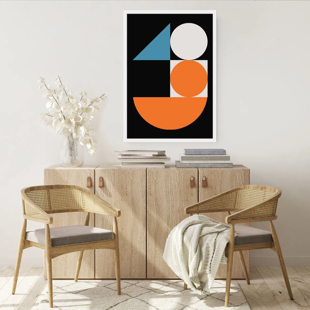 Póster - Diseño con figuras - 70x100 cm