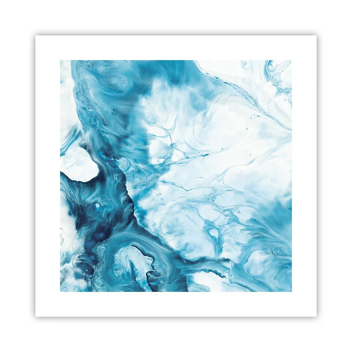 Póster - Un concierto azul - 40x40 cm