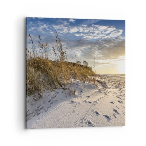 Cuadro sobre lienzo - Impresión de Imagen - Invitación a un paseo - 70x70 cm