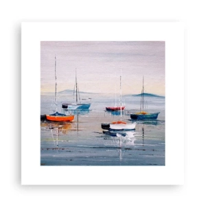 Póster - Un más que merecido descanso - 30x30 cm