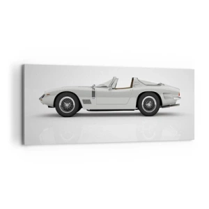 Cuadro sobre lienzo - Impresión de Imagen - Una promesa de diversión - 100x40 cm