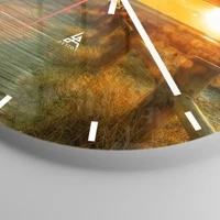 Esfera sin numeración, con rayas