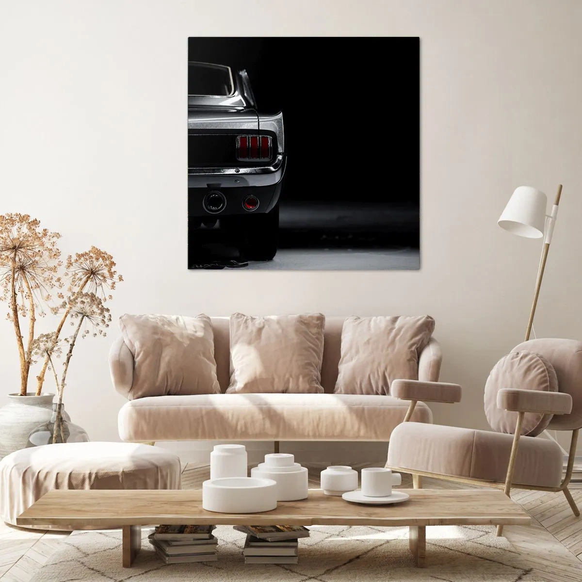 Cuadro sobre lienzo - Impresión de Imagen - El encanto de los clásicos - 60x60 cm