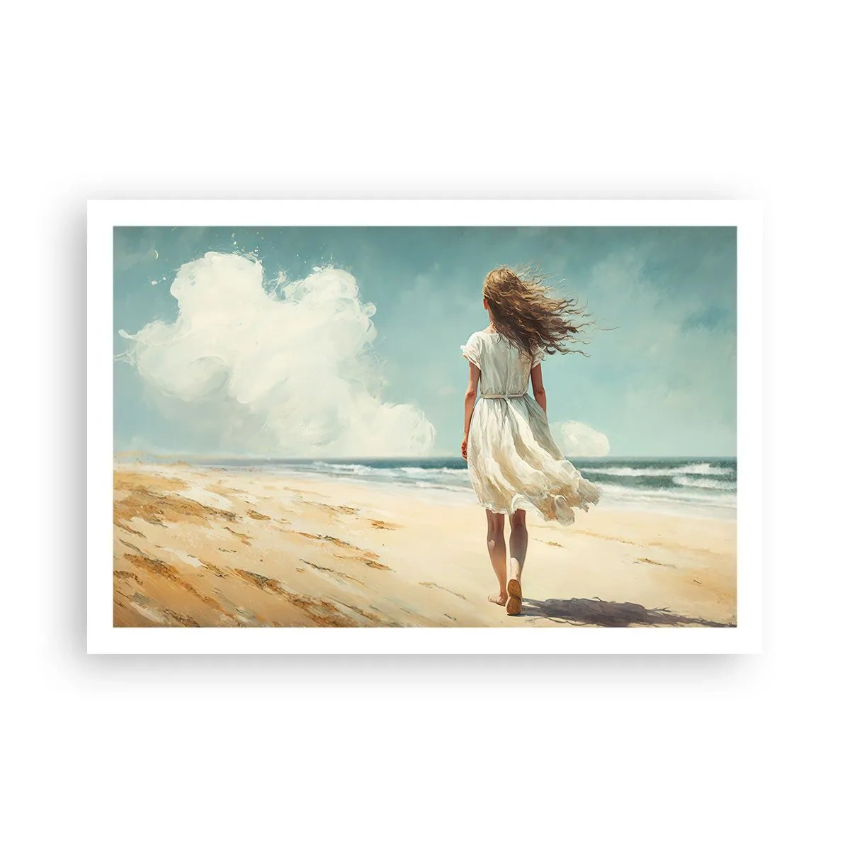 Póster - Al encuentro del sol y del viento - 91x61 cm