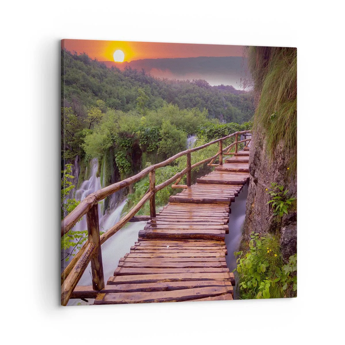 Cuadro sobre lienzo - Impresión de Imagen - Una belleza inimaginable - 50x50 cm