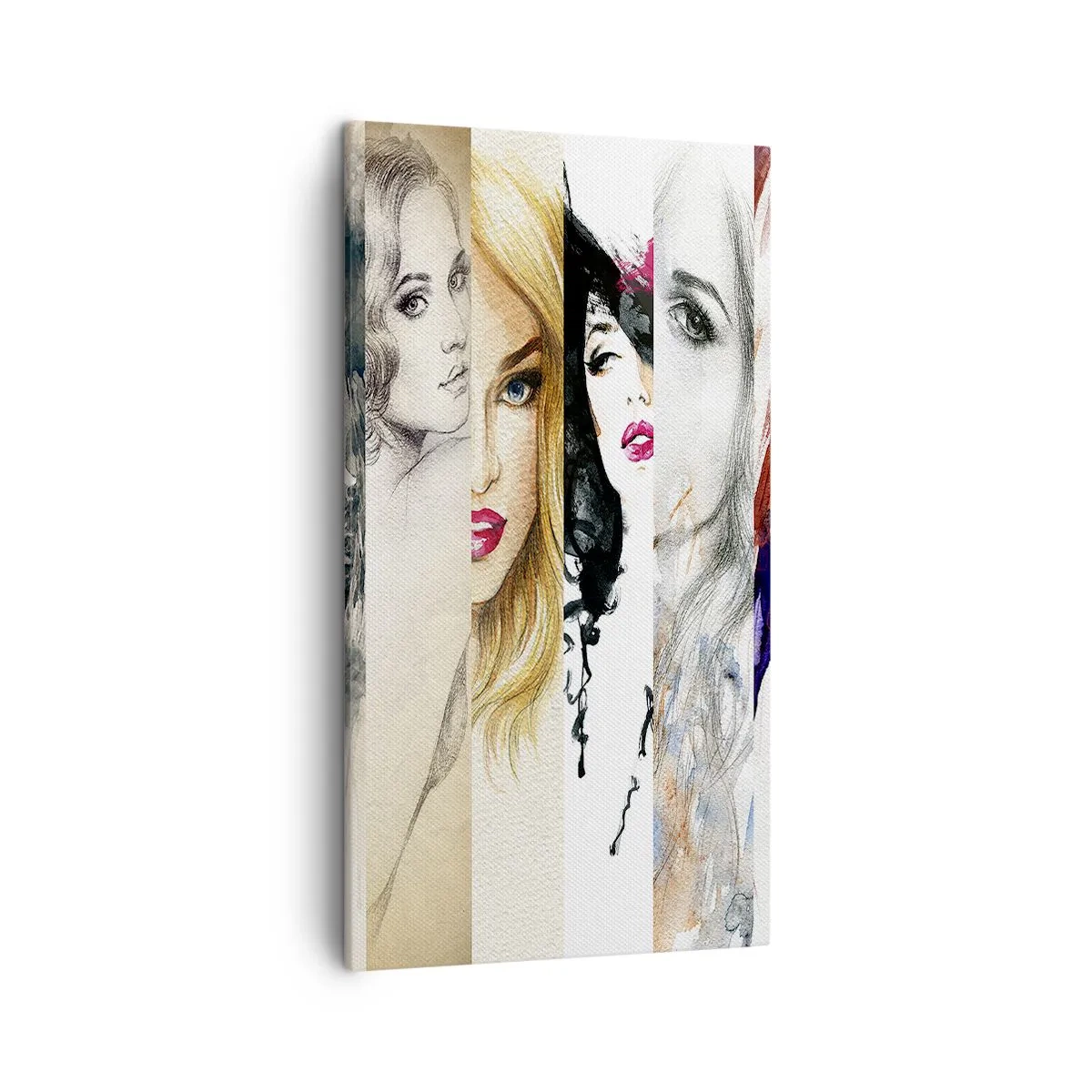 Cuadro sobre lienzo - Impresión de Imagen - Y siempre eres tú - 45x80 cm