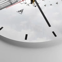 Esfera sin numeración, con rayas