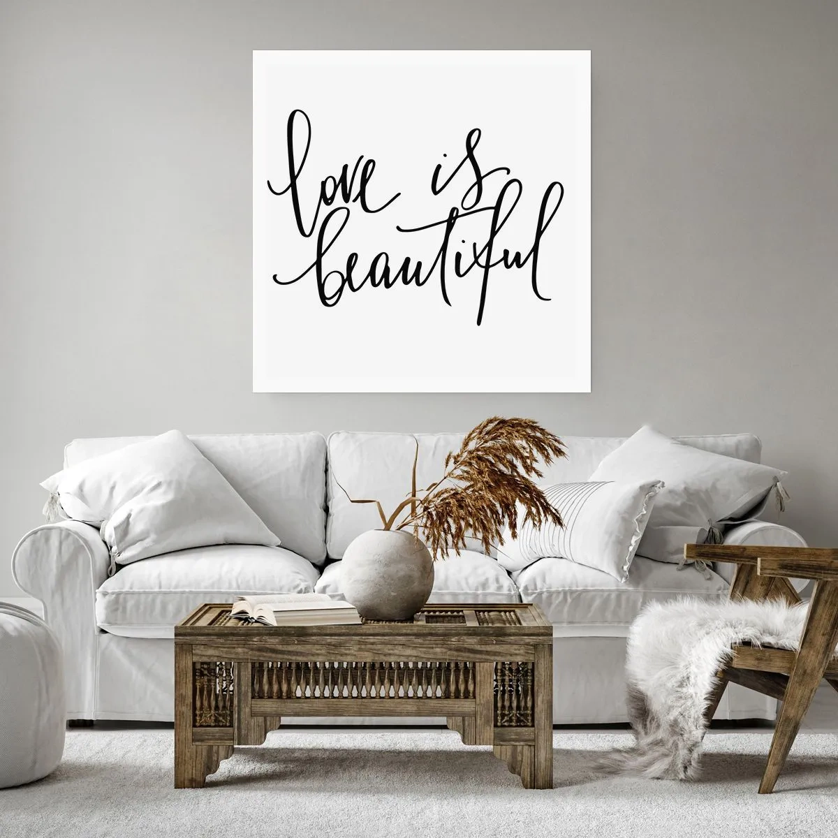 Póster - Leer y repetir - 50x50 cm