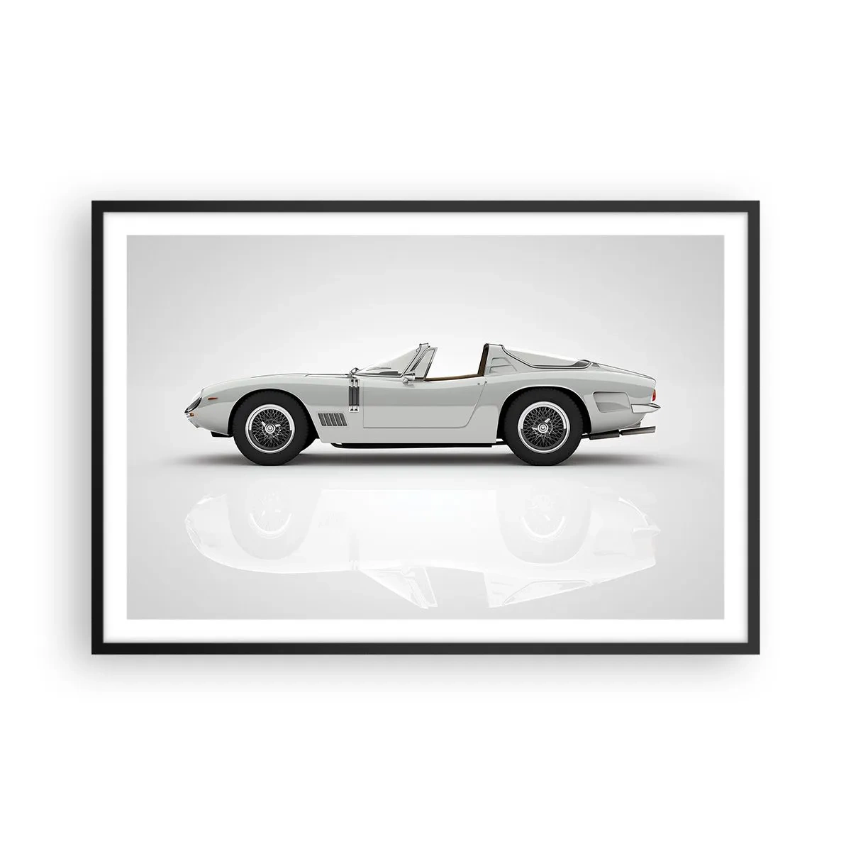 Póster en marco negro - Una promesa de diversión - 91x61 cm