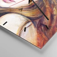 Esfera sin numeración, con rayas