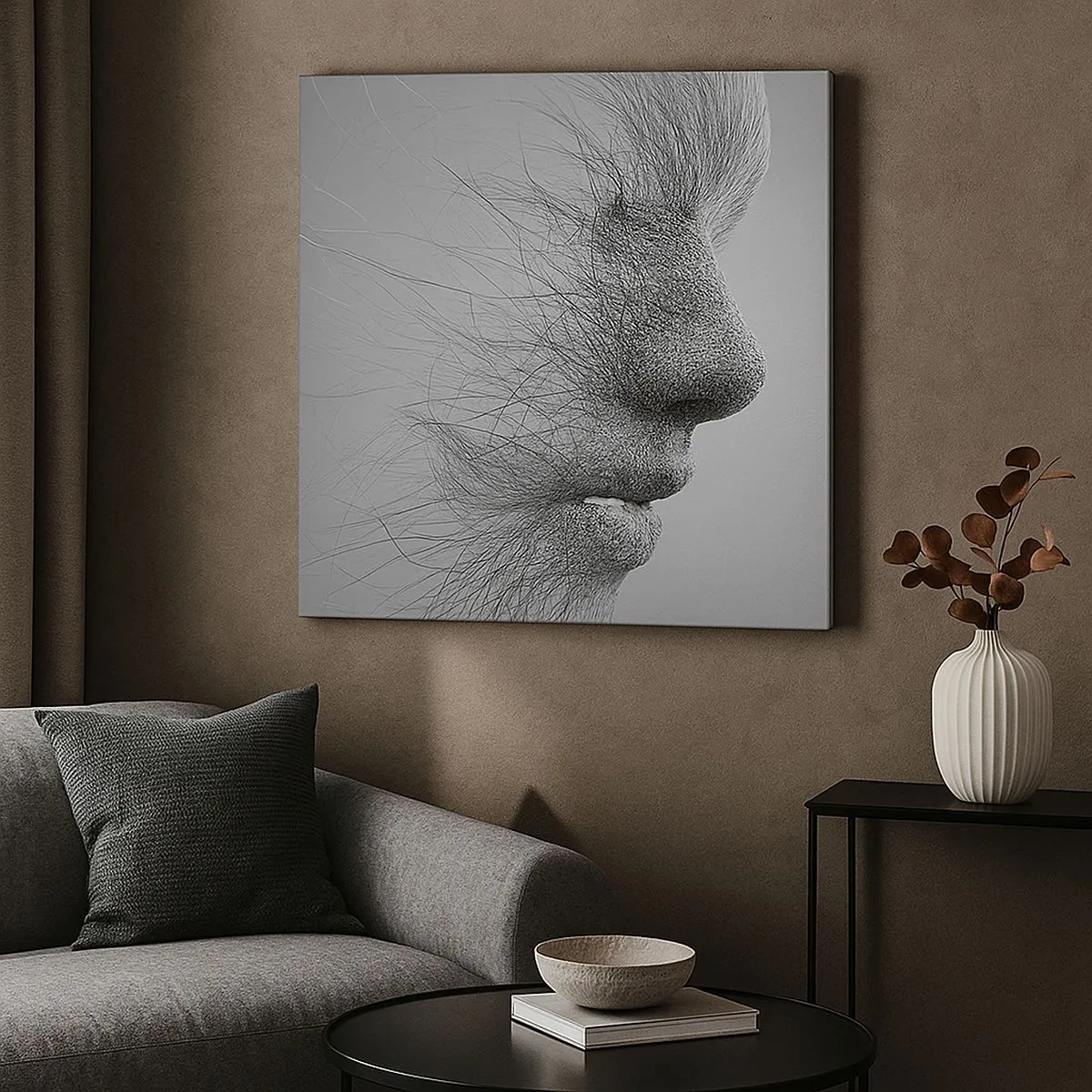 Cuadro sobre lienzo - Impresión de Imagen - Espíritu del viento - 30x30 cm