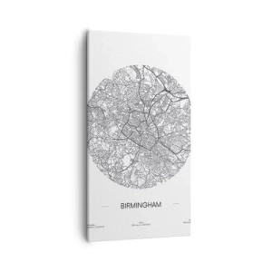 Cuadro sobre lienzo - Impresión de Imagen - Anatomía de Birmingham - 55x100 cm