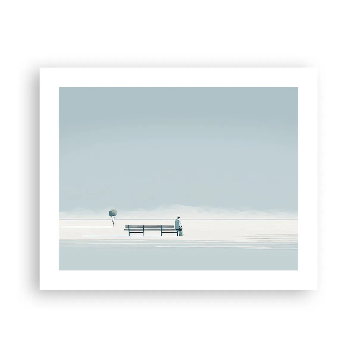 Póster - Sí, estoy esperando - 50x40 cm