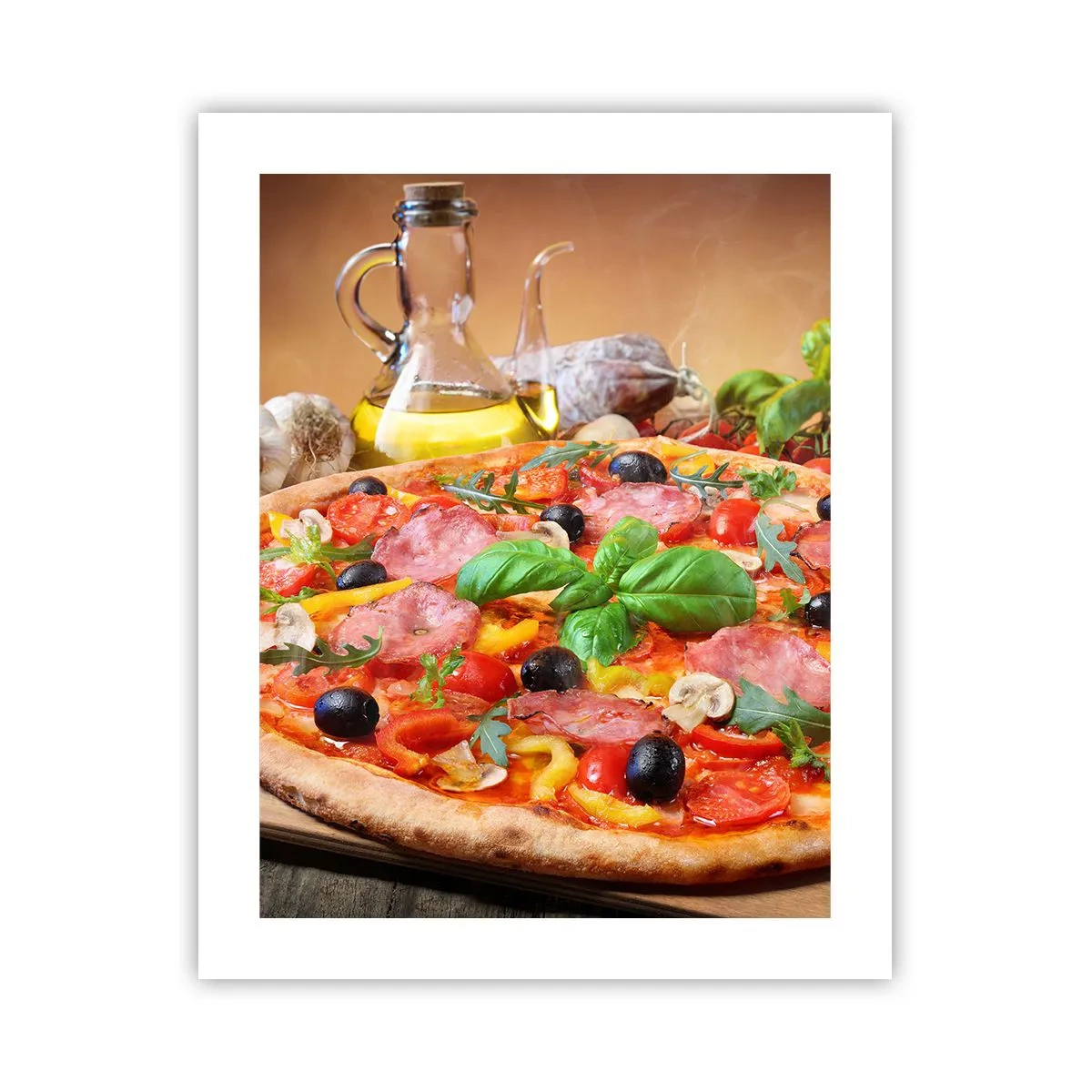 Póster - Con un verdadero sabor italiano - 40x50 cm