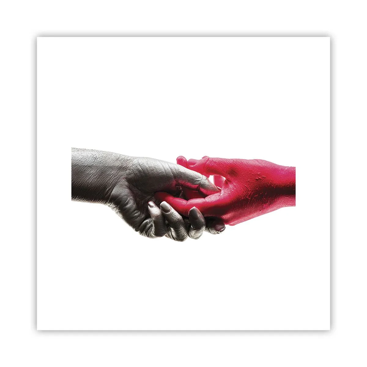 Póster - Juntos, aunque diferentes - 30x30 cm