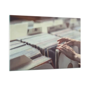 Cuadro sobre vidrio - Impresiones sobre Vidrio - En busca de emociones - 120x80cm - En busca de emociones - Decoración de pared moderna para salón y dormitorio ARTTOR