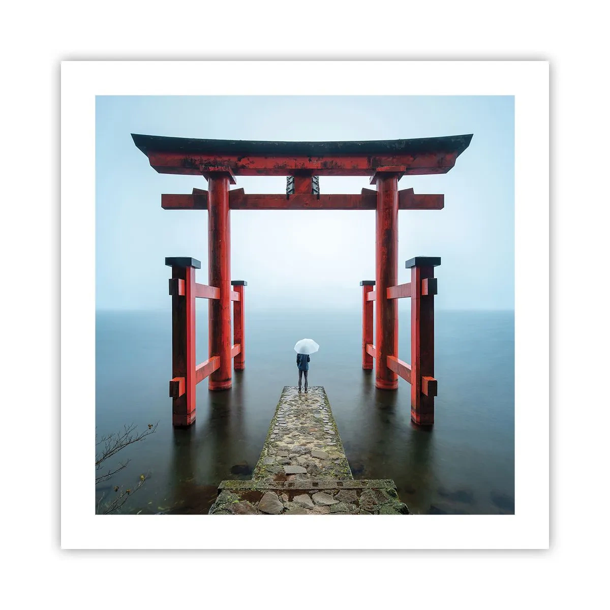 Póster - Ensueño japonés - 50x50 cm